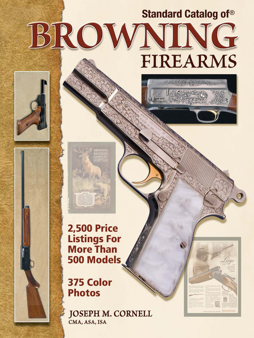 Title details for Standard Catalog of Browning Firearms by Joseph Cornell - Wait list